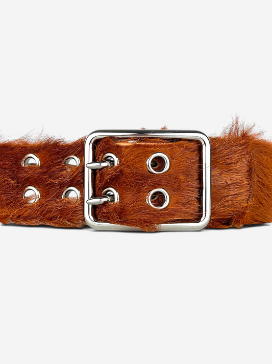 Prada AW17 Fur Belt – detail view 1