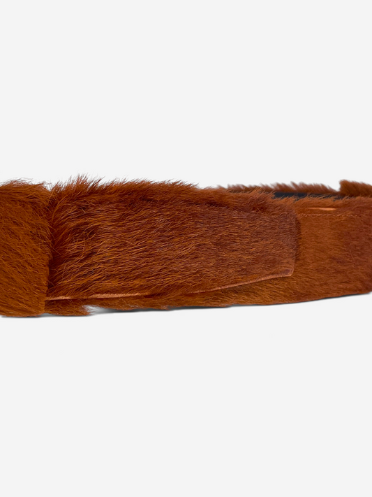 Prada AW17 Fur Belt – detail view 3