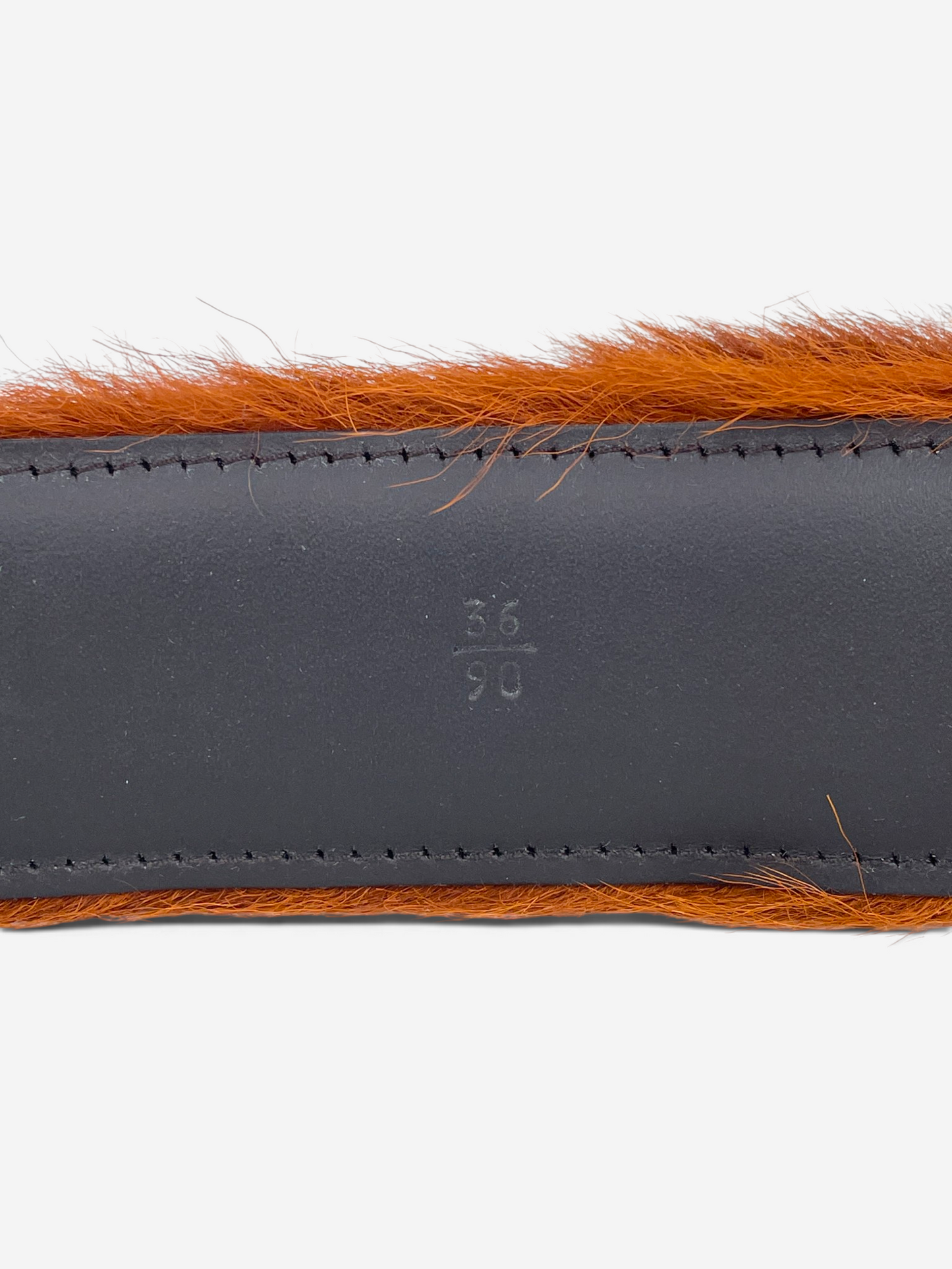 Prada AW17 Fur Belt – detail view 6