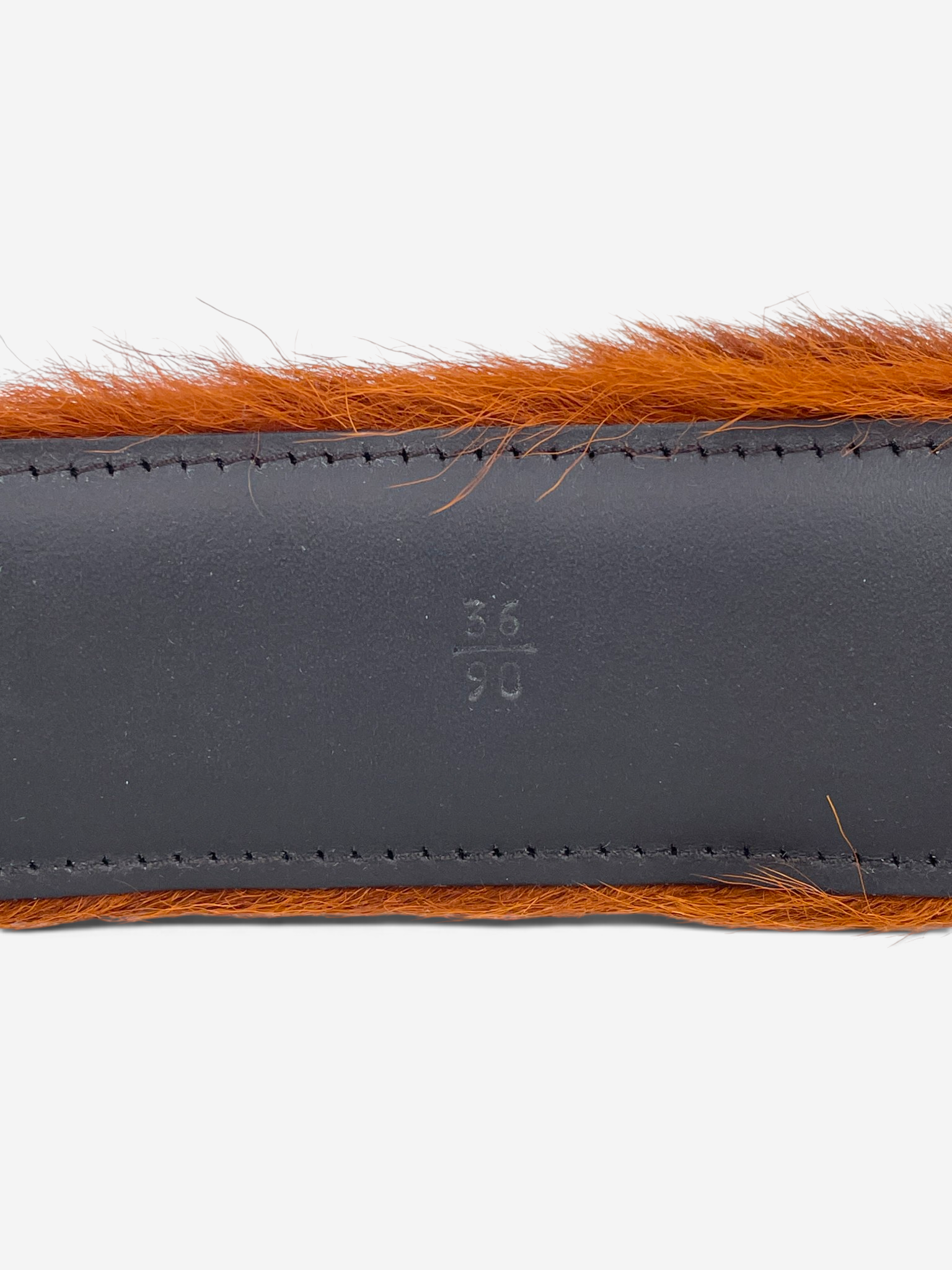 Prada AW17 Fur Belt – detail view 6