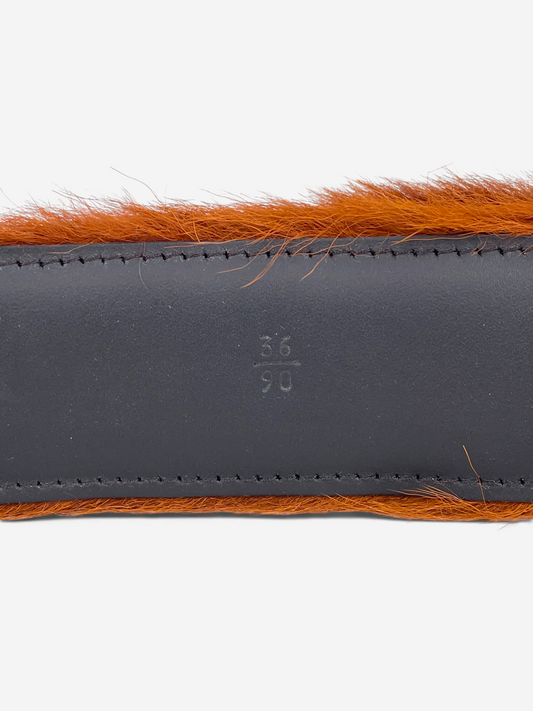 Prada AW17 Fur Belt – detail view 6