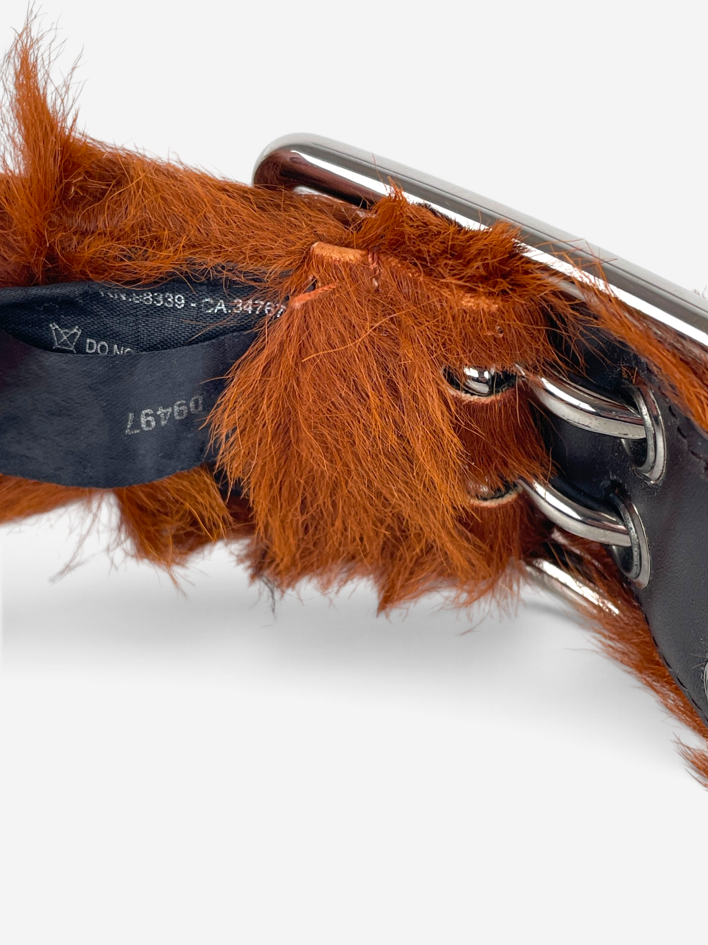 Prada AW17 Fur Belt – detail view 7