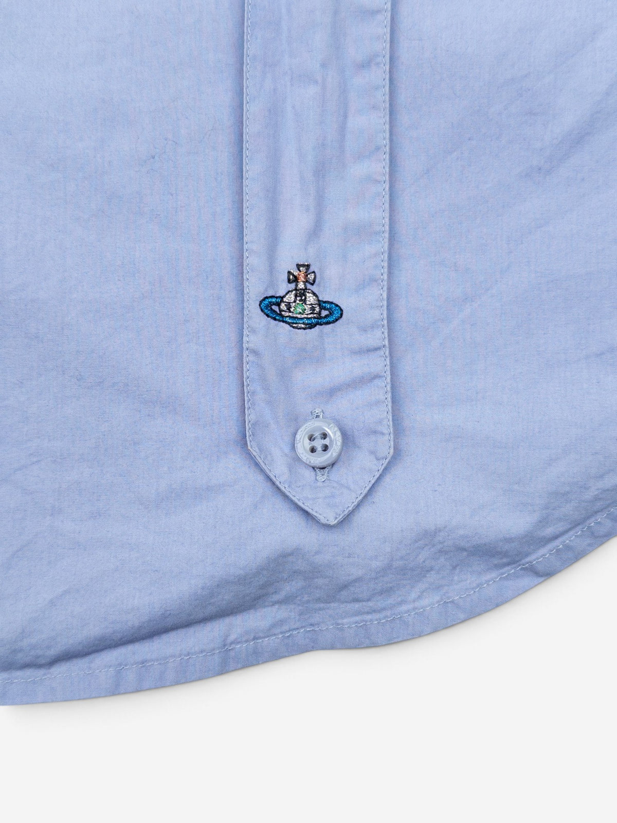 Vivienne Westwood 90s Bondage-Strap Parachute Button-Up Shirt – orb logo detail