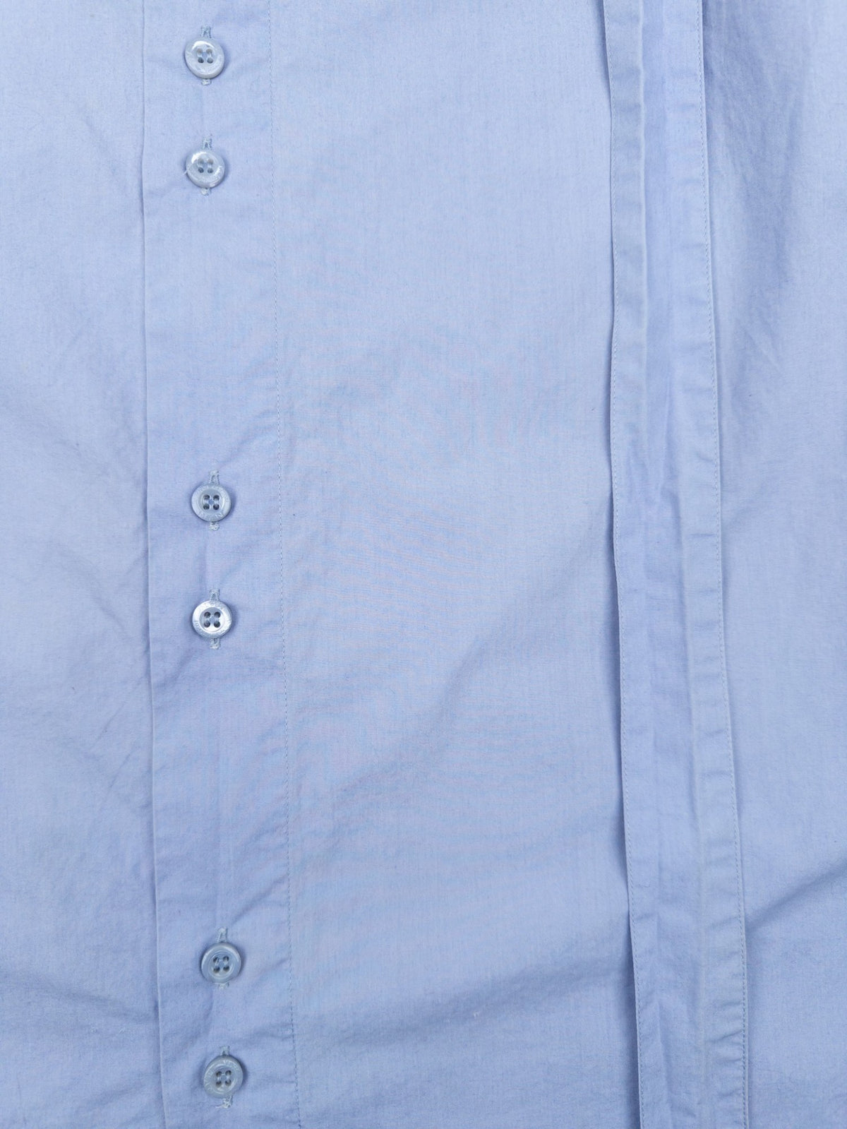 Vivienne Westwood 90s Bondage-Strap Parachute Button-Up Shirt – front strap detail