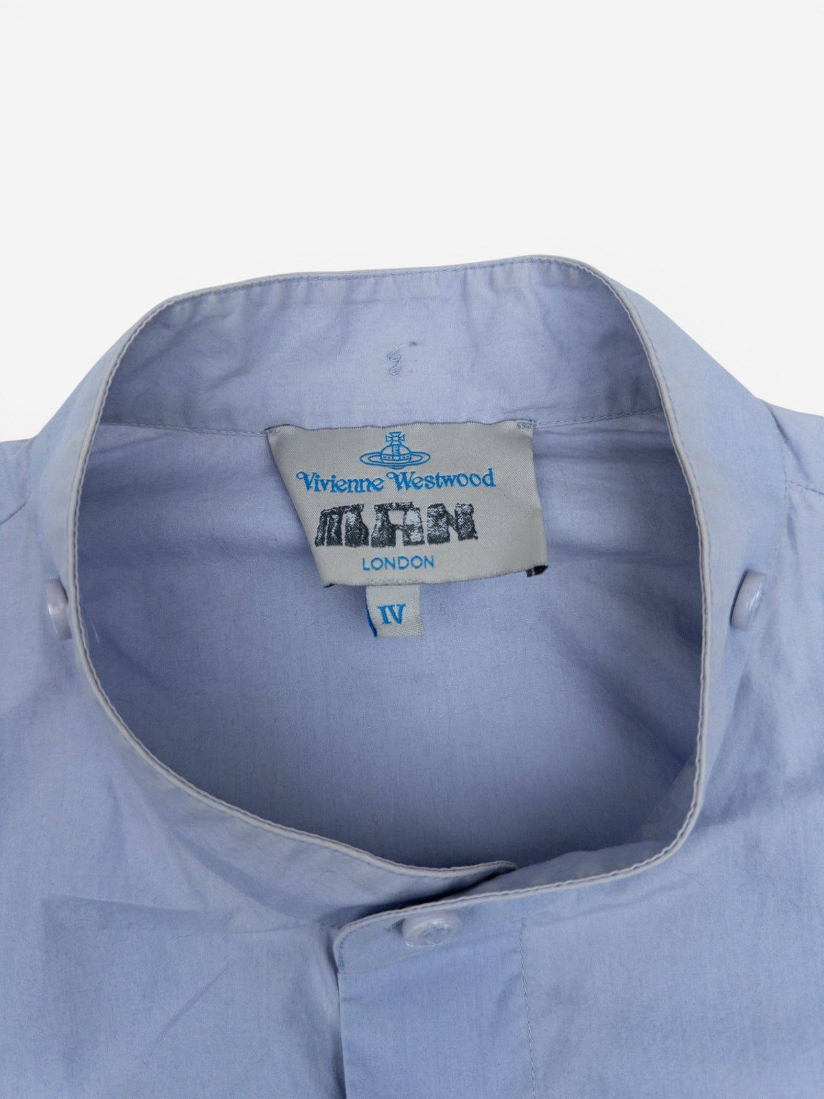 Vivienne Westwood 90s Bondage-Strap Parachute Button-Up Shirt – brand label
