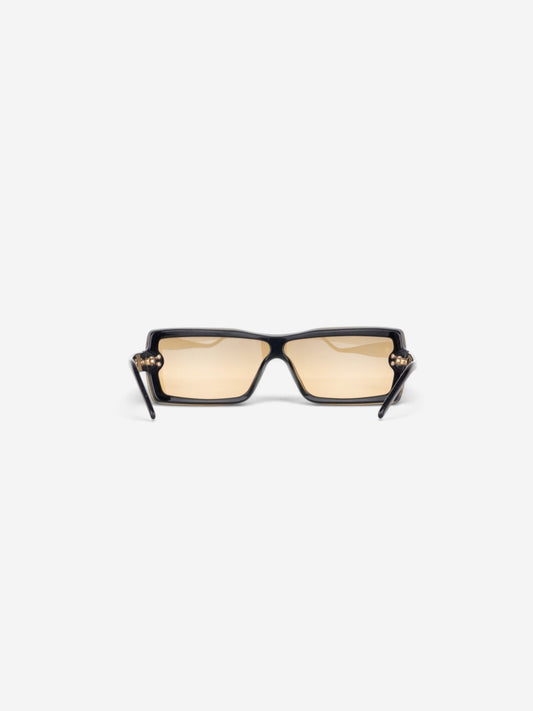 Chanel 2000s 5067 CC Logo Wrap Mask Shield Sunglasses – back view