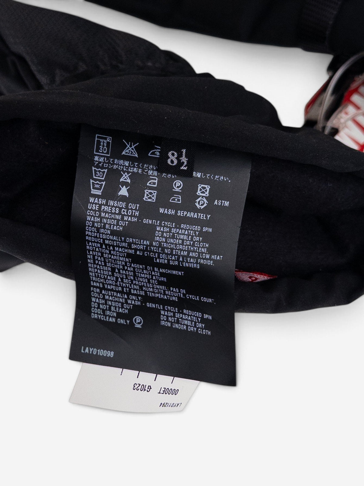 Prada 2000s ‘Techno’ Buckle Wind Stopper Ski Gloves – view 9