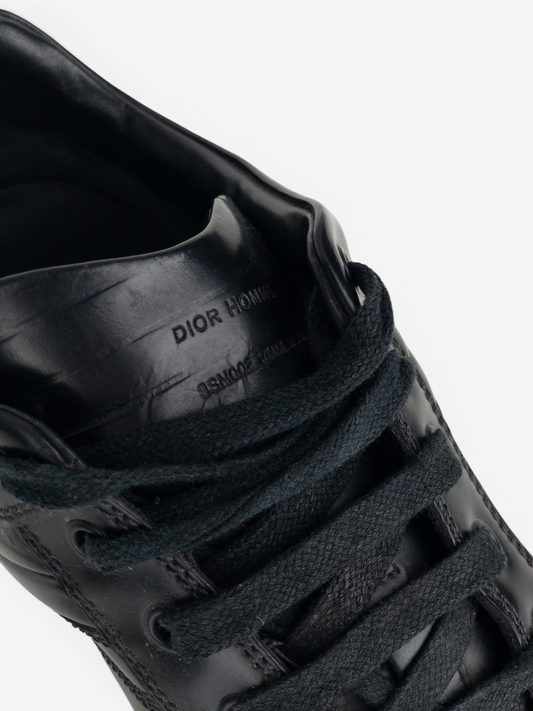 Dior Homme by Kris van Assche SS13 'B18' Low Top Sneakers – heel branding detail