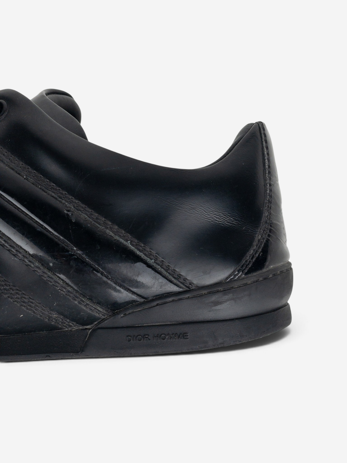 Dior Homme by Kris van Assche SS13 'B18' Low Top Sneakers – side panel detail
