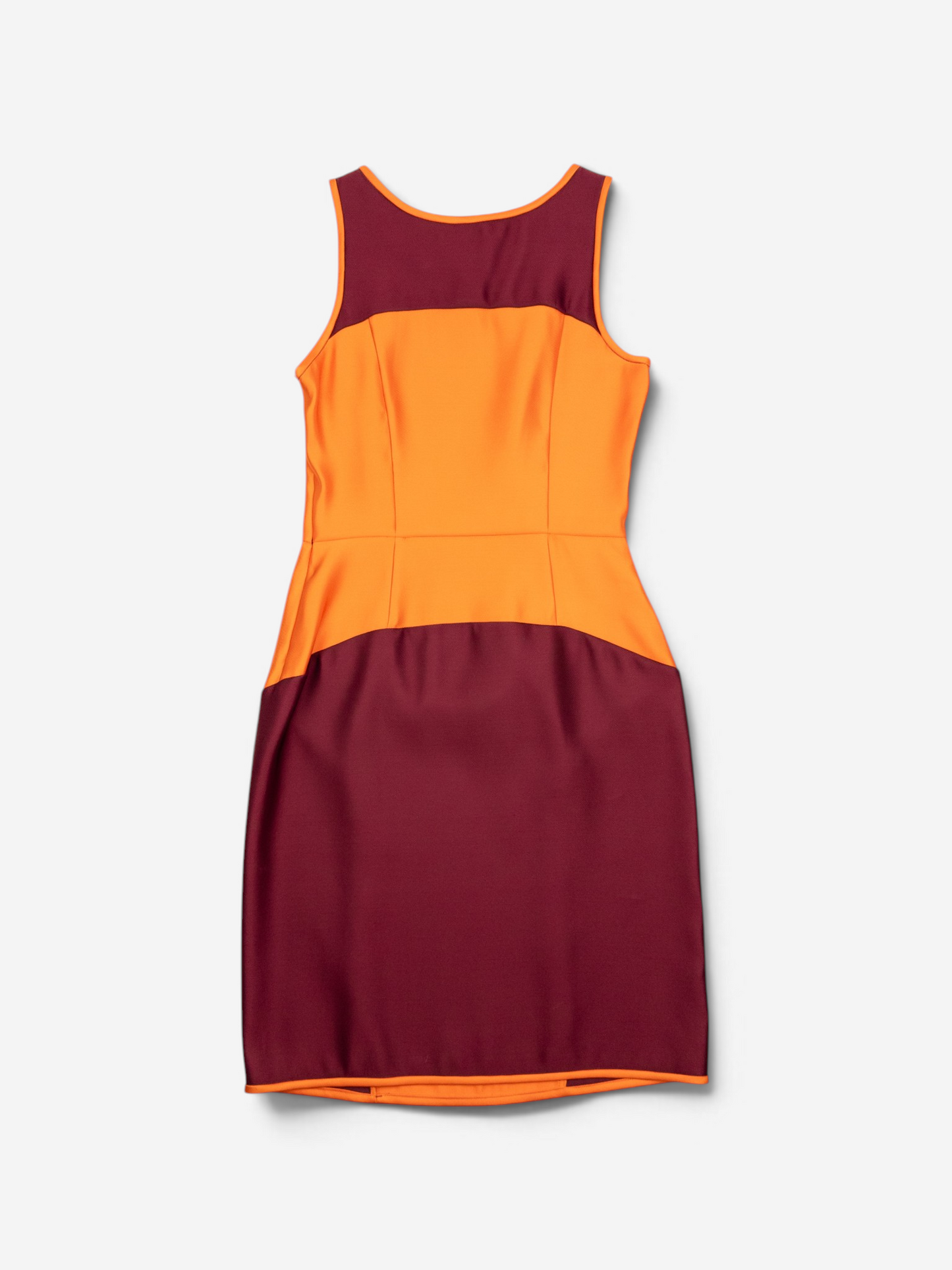 Miu Miu SS08 Colorblock Neon Sports Dress – back view