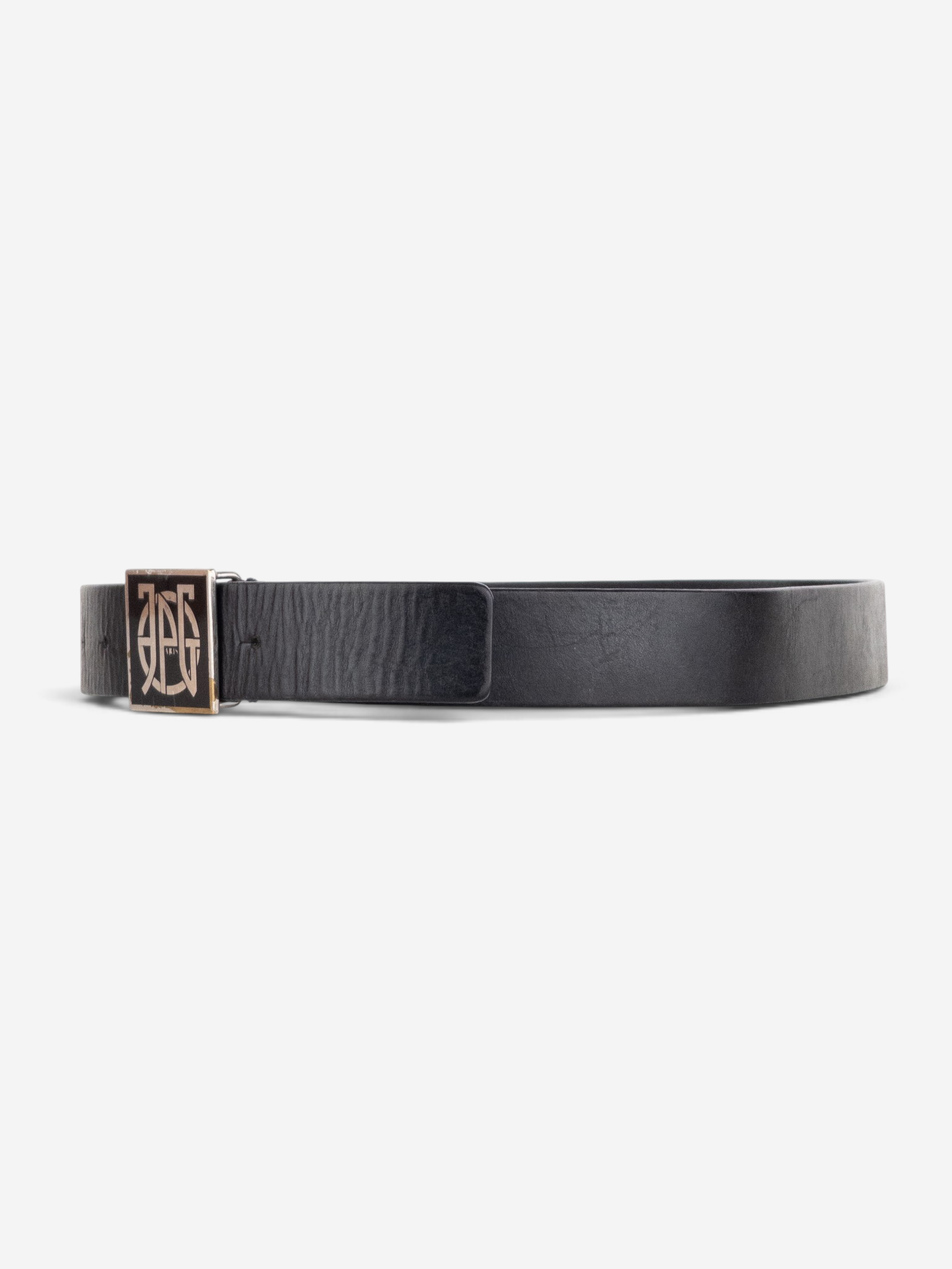 Jean Paul Gaultier 90s Logo Buckle Belt – product view 2