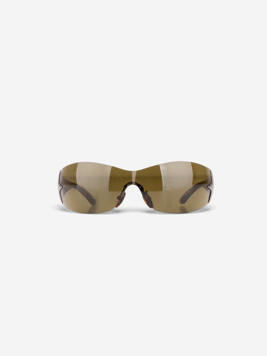 Prada SS04 ‘SPR72G’ Star Wrap Mask Shield Sunglasses – view 2