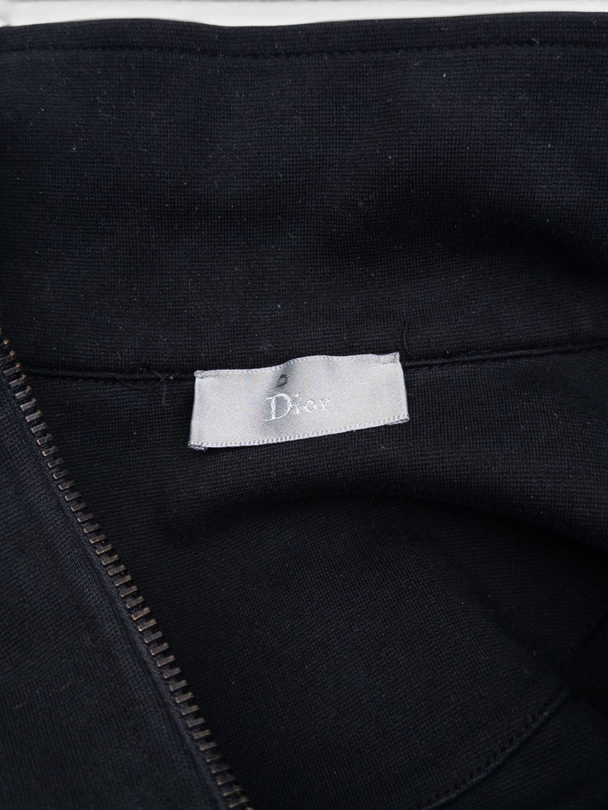 Dior Homme by Hedi Slimane SS04 Panelled Bee Quarter Zip Sweater Sweatsuit – view 7