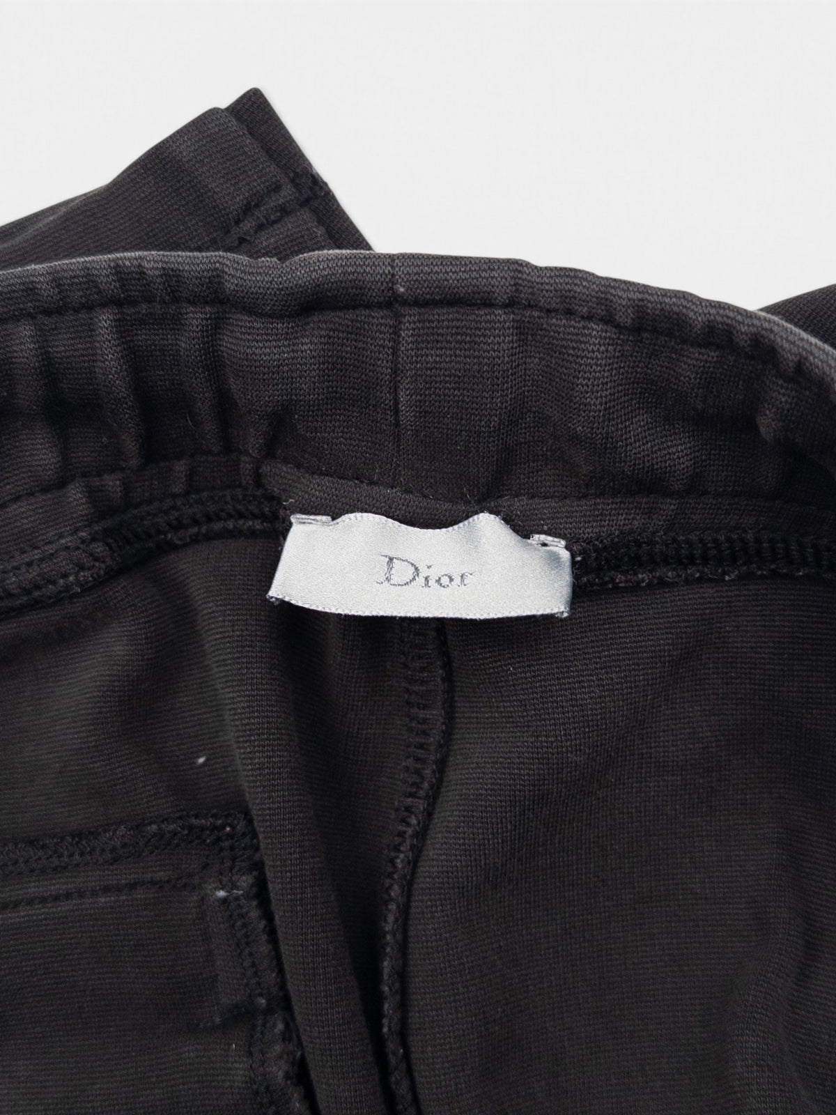 Dior Homme by Hedi Slimane SS04 Panelled Bee Quarter Zip Sweater Sweatsuit – view 12