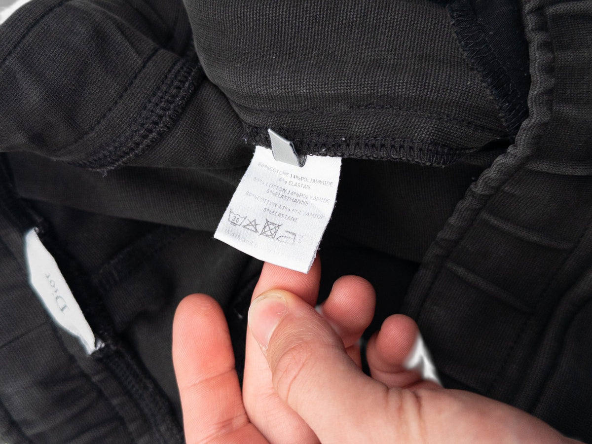 Dior Homme by Hedi Slimane SS04 Panelled Bee Quarter Zip Sweater Sweatsuit – view 14