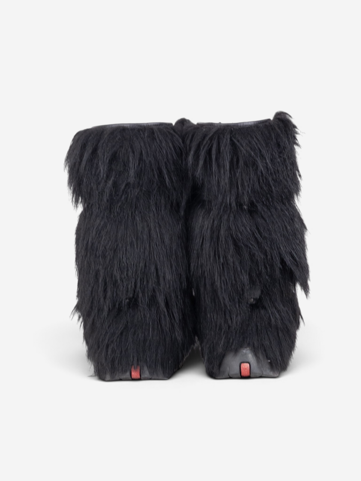 Prada AW99 Apres Ski Snow Fur Boots – front view
