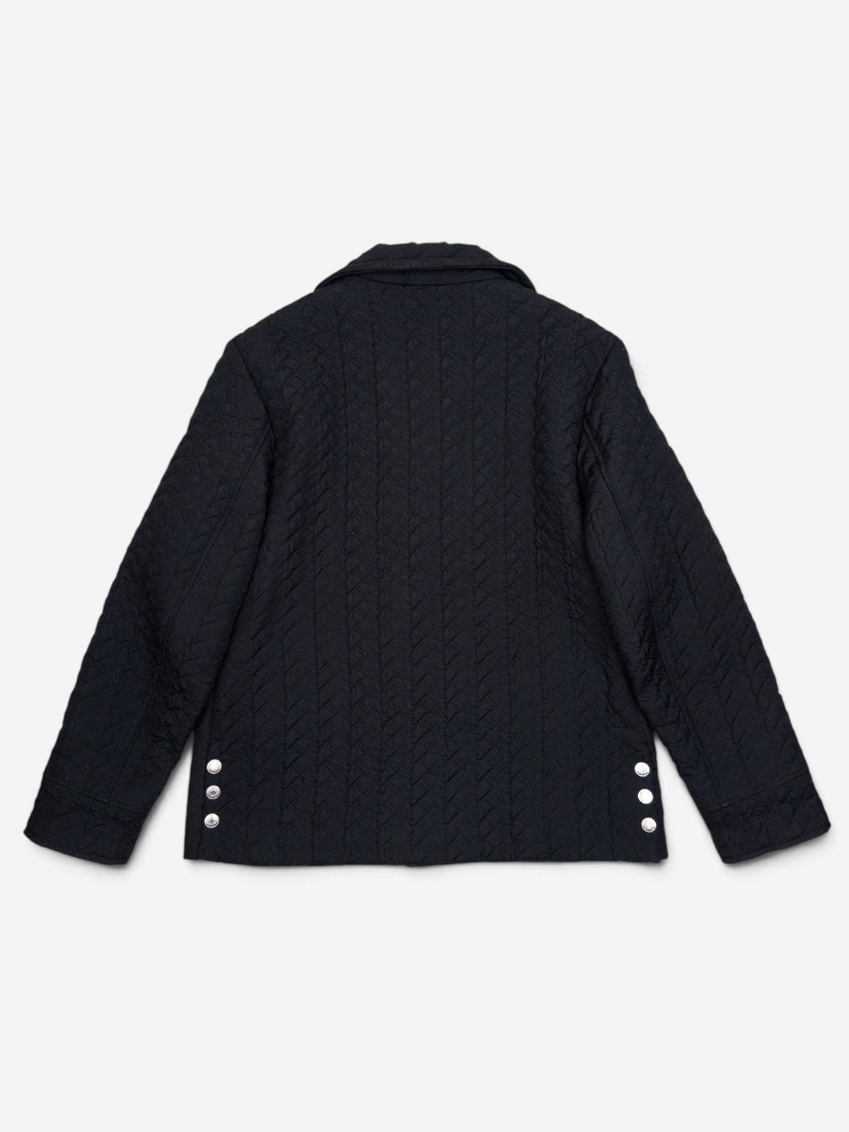 Dior by Galliano AW02 Quilted Diorissimo Trotter Monogram Overshirt – view 5