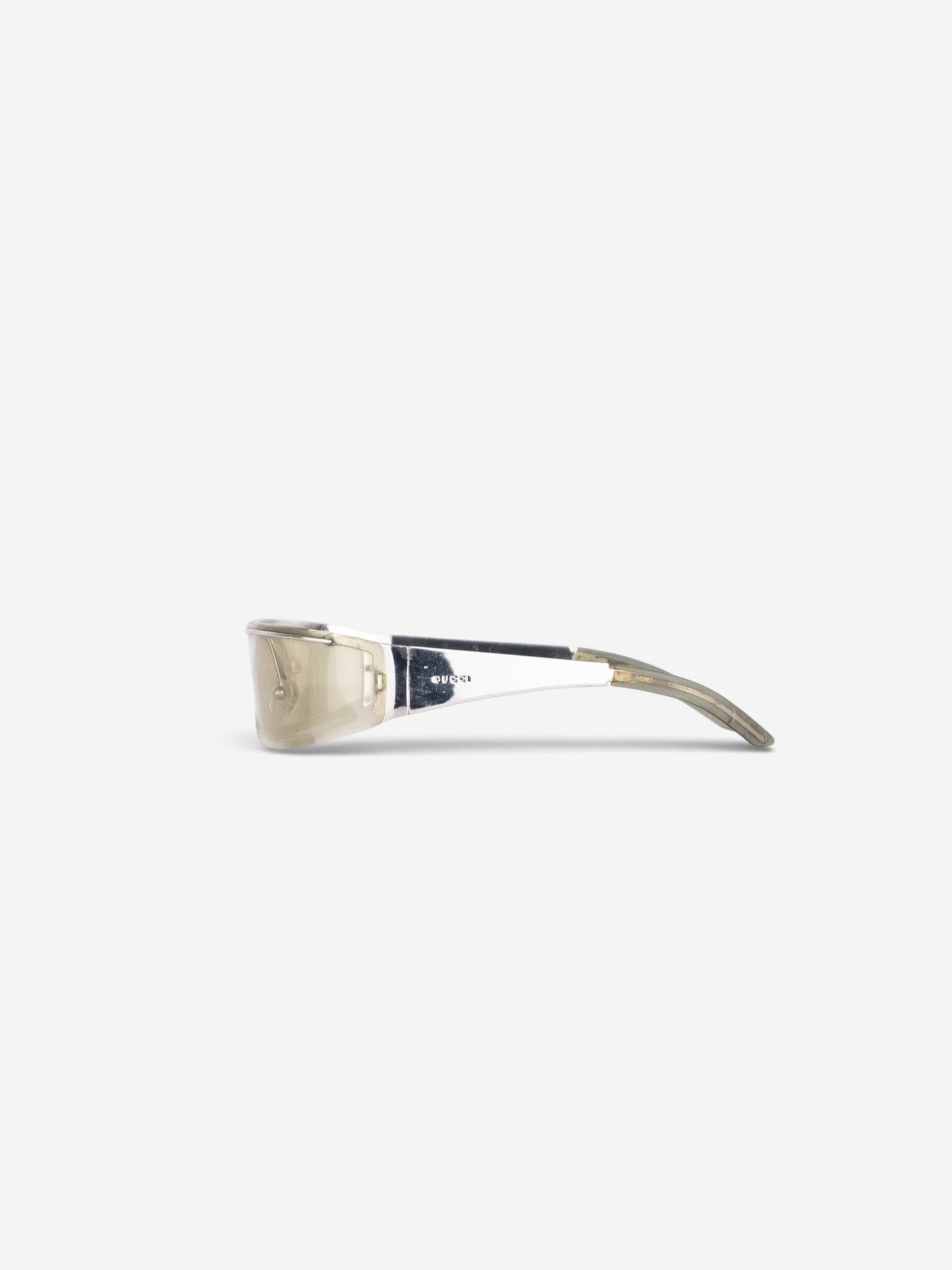 Gucci by Tom Ford 2000s 'GG 1726' Wrap Mask Shield Sunglasses – side view