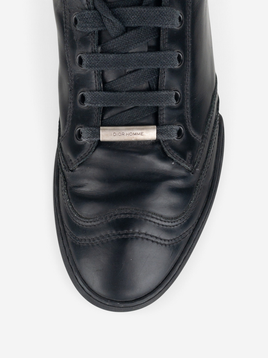 Dior Homme by Kris van Assche SS12 'B18' Low Top Sneakers – metal tag detail