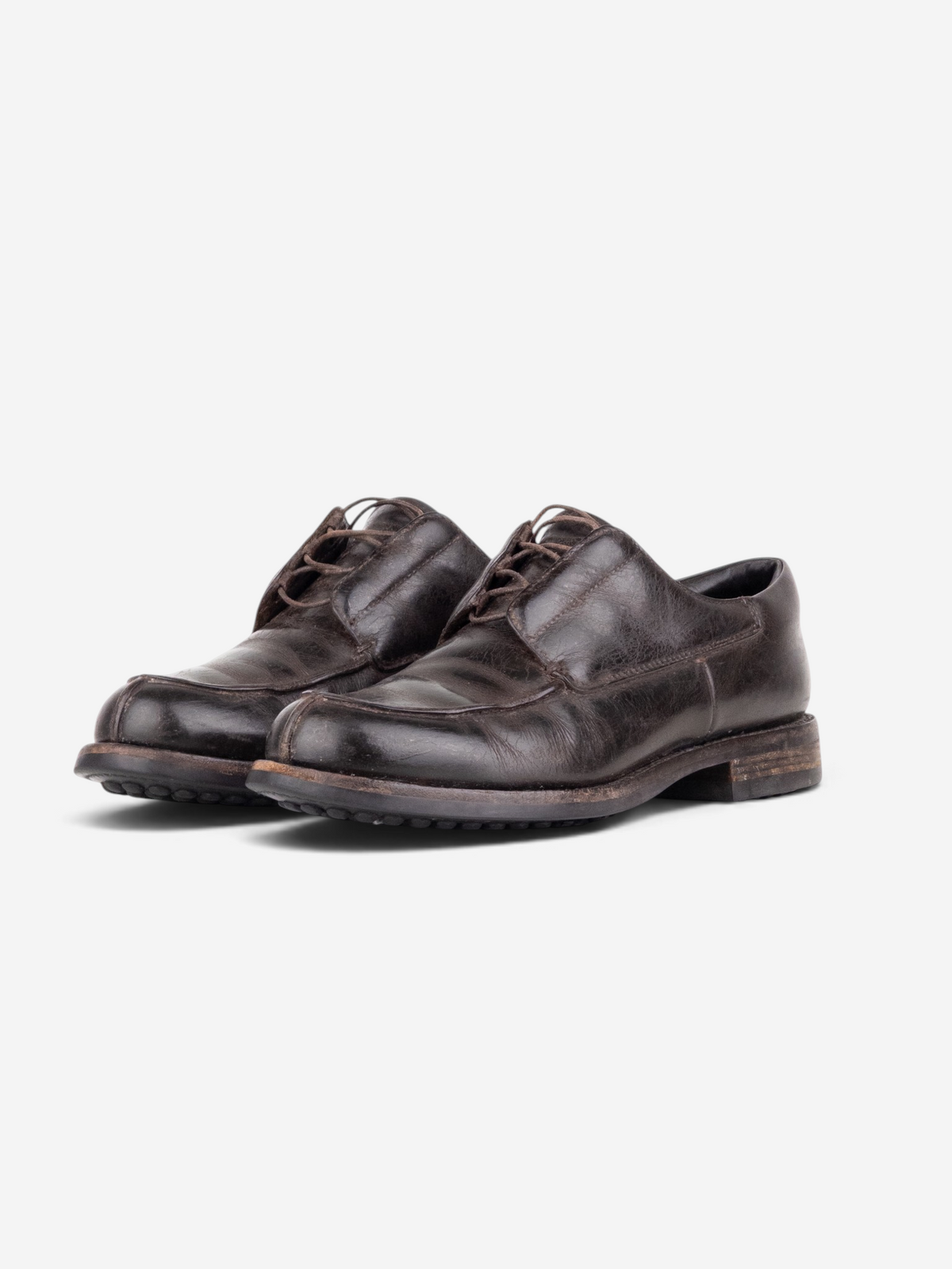 Prada AW99 Split Toe Derby Shoes – front view