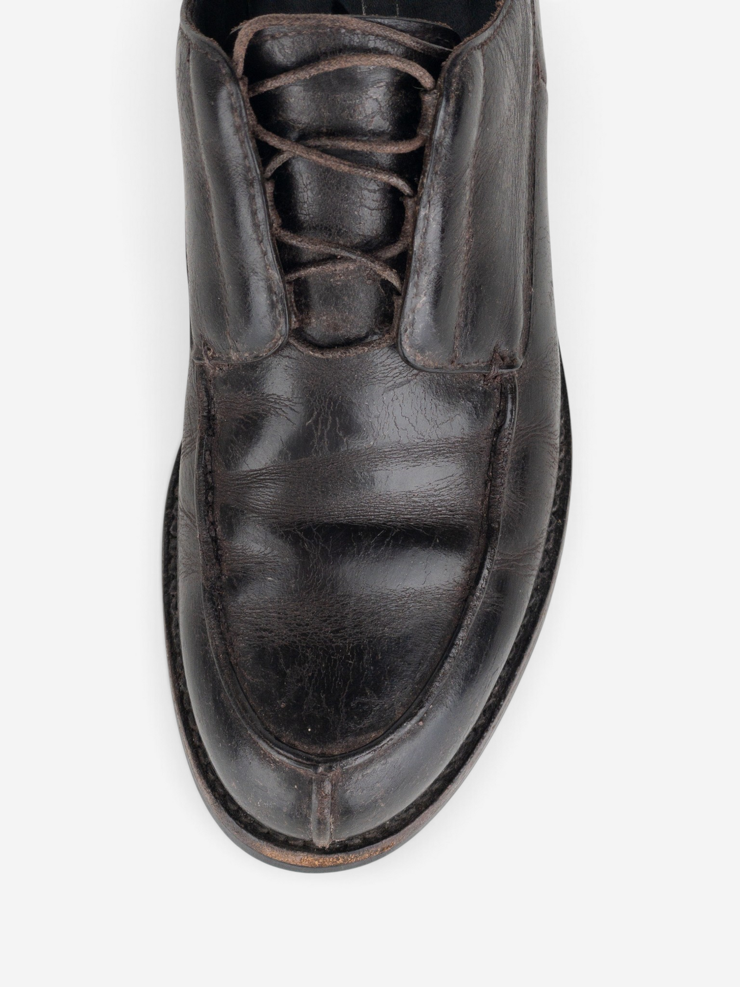 Prada AW99 Split Toe Derby Shoes – split toe detail
