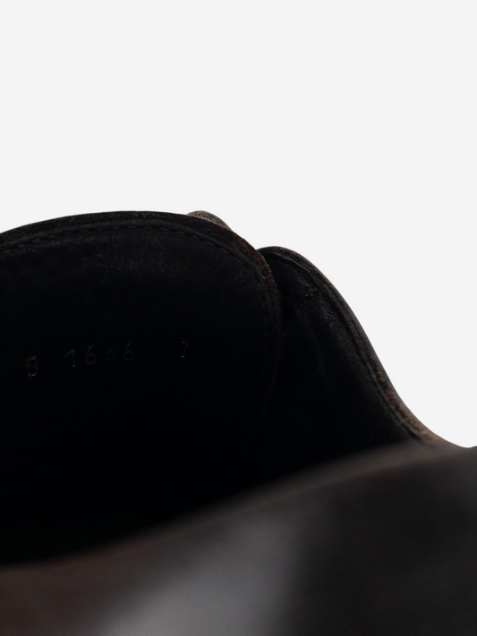 Prada AW99 Split Toe Derby Shoes – size label