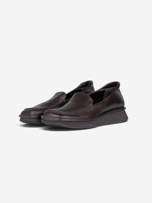 Prada SS99 Sailor Sole Square Toe Loafers – front view