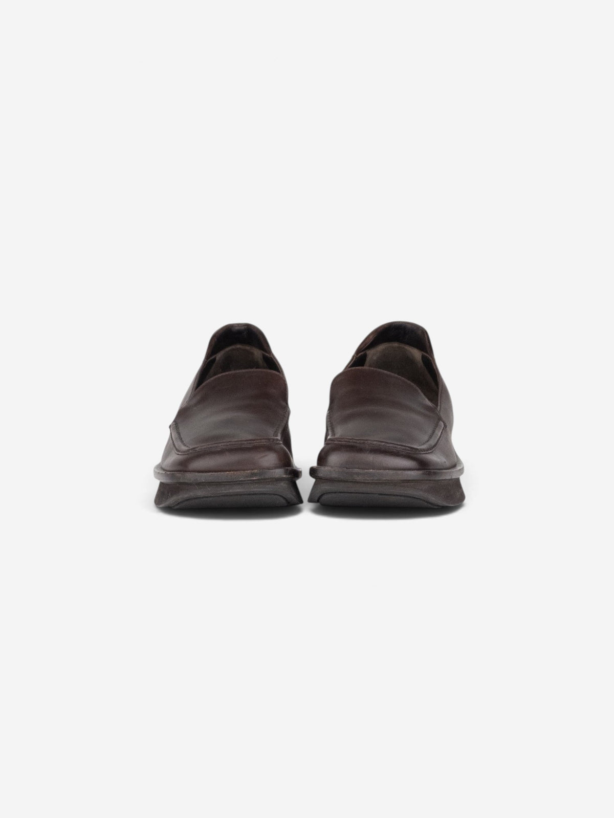 Prada SS99 Sailor Sole Square Toe Loafers – view 2