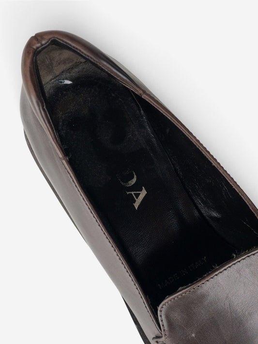 Prada SS99 Sailor Sole Square Toe Loafers – view 8