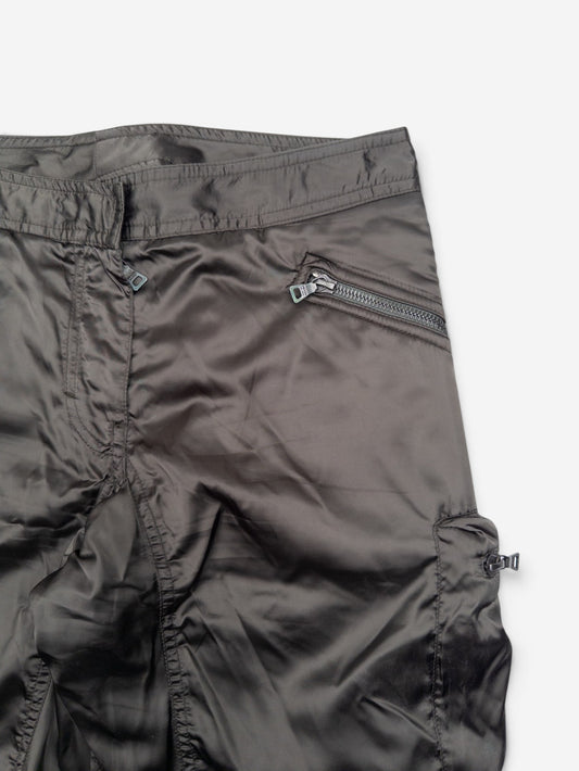 Prada 2000s Linea Rossa Military Zipper Cargo Pants – view 2