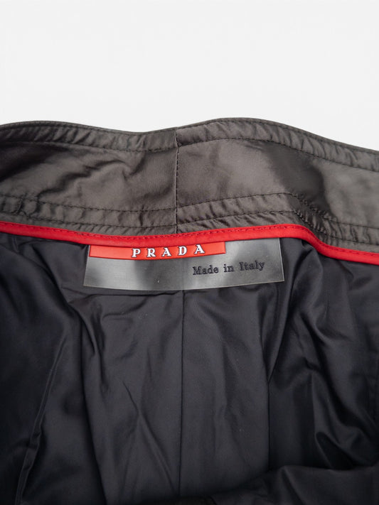 Prada 2000s Linea Rossa Military Zipper Cargo Pants – view 3