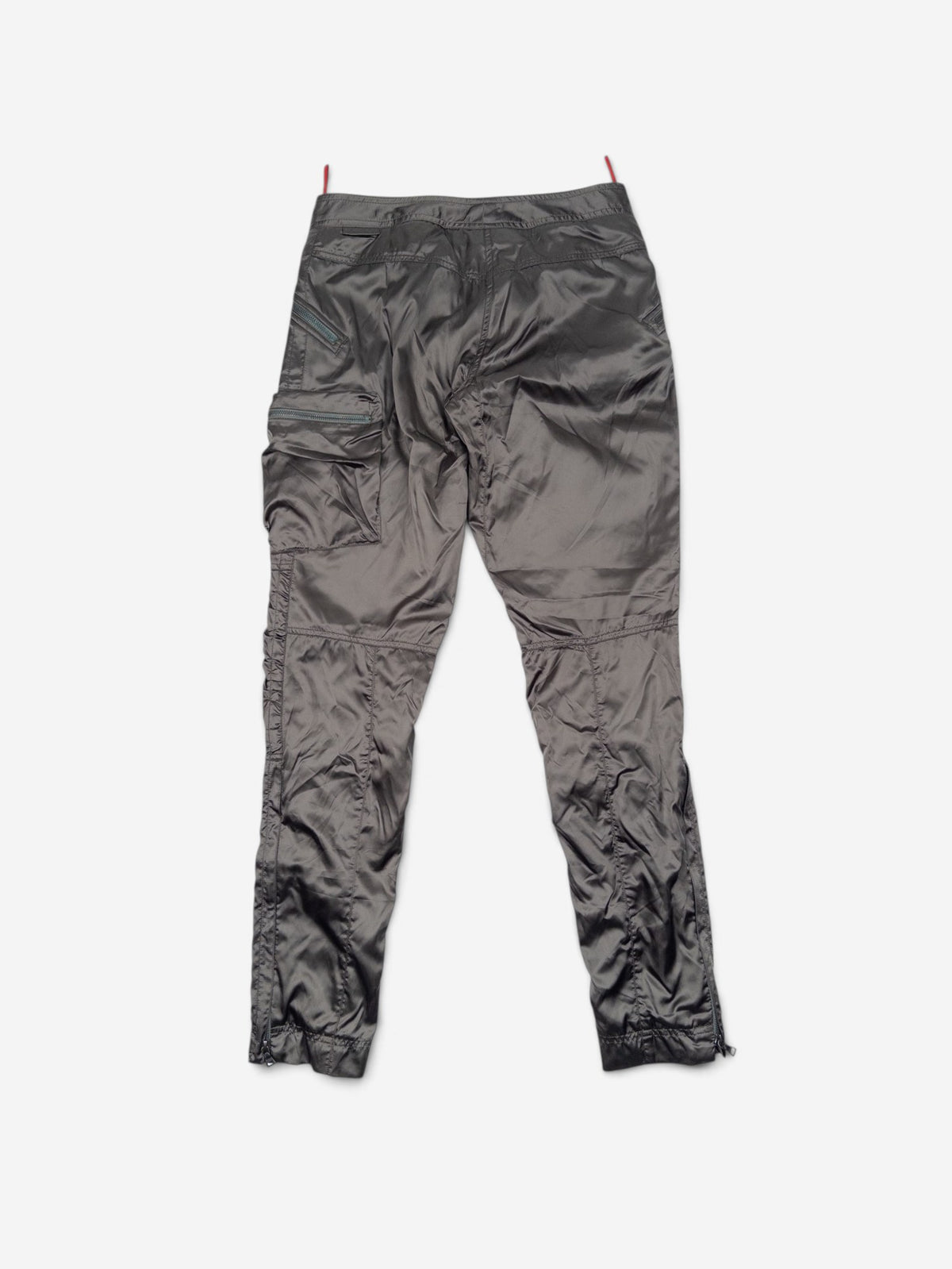 Prada 2000s Linea Rossa Military Zipper Cargo Pants – view 5