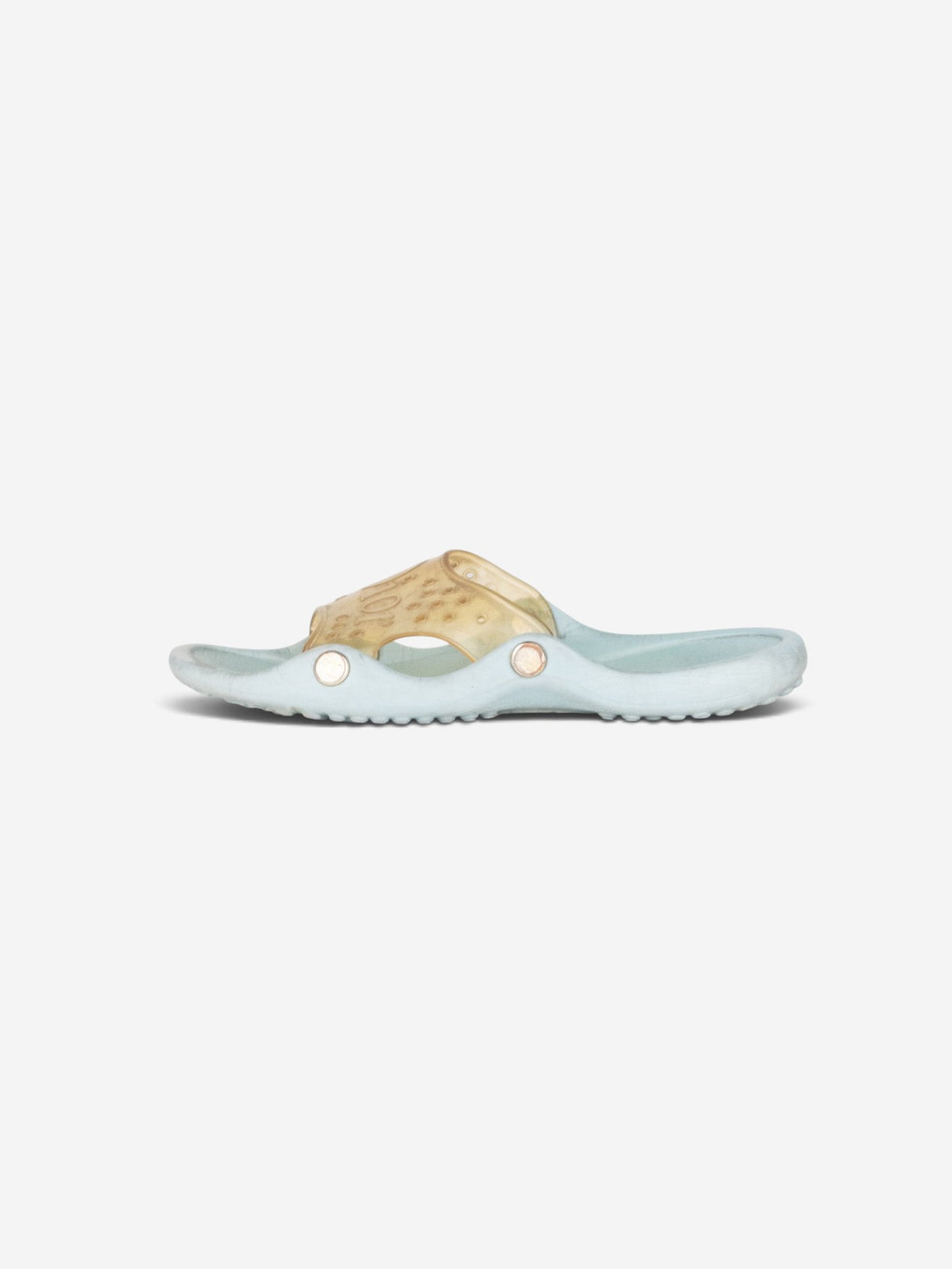 Dior by Galliano SS04 ‘Surf’ Transparent Rubber Sandal Slides – view 5