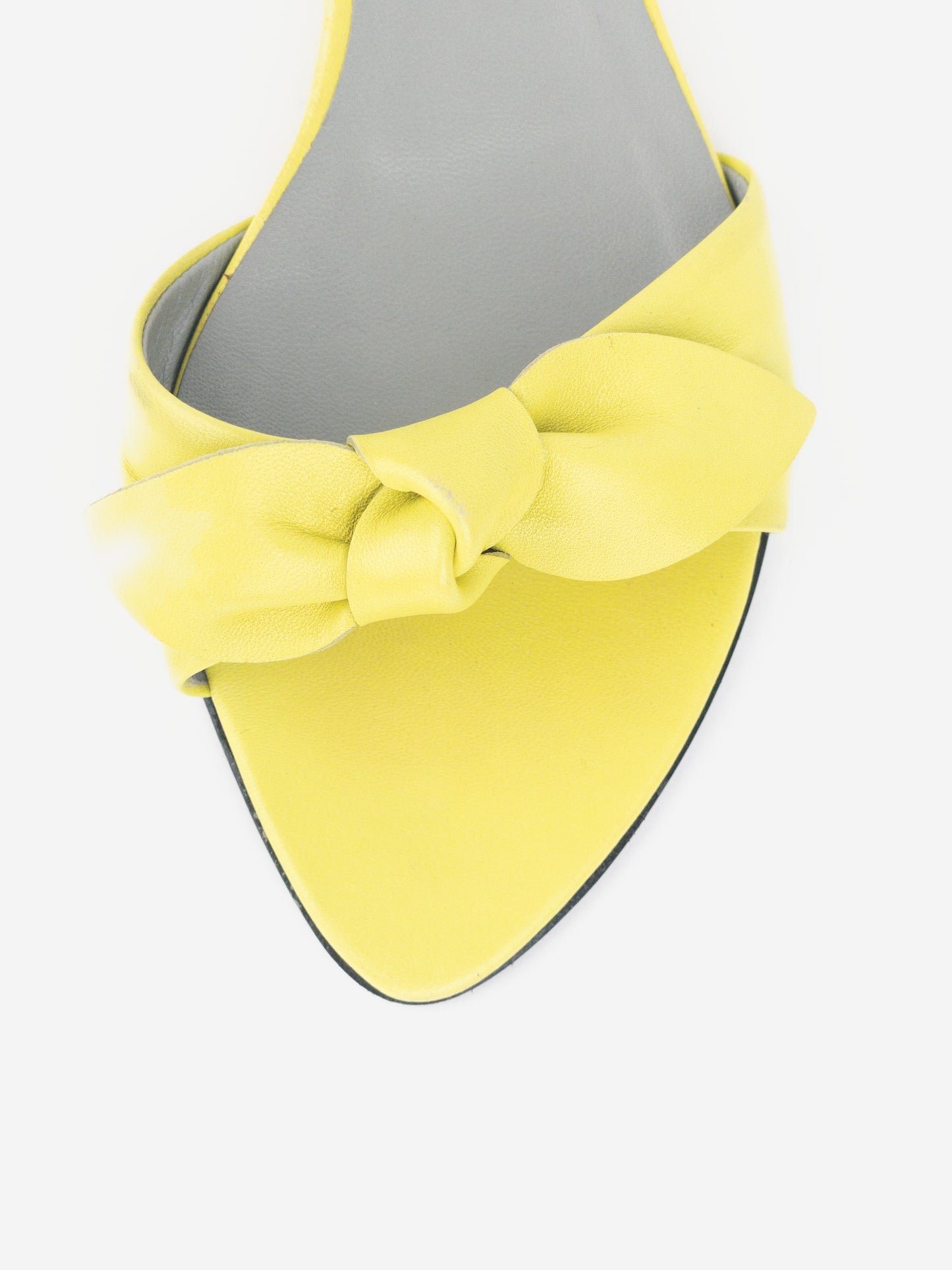 Miu Miu 2000s Bow Sandel Wedge Mule Heels