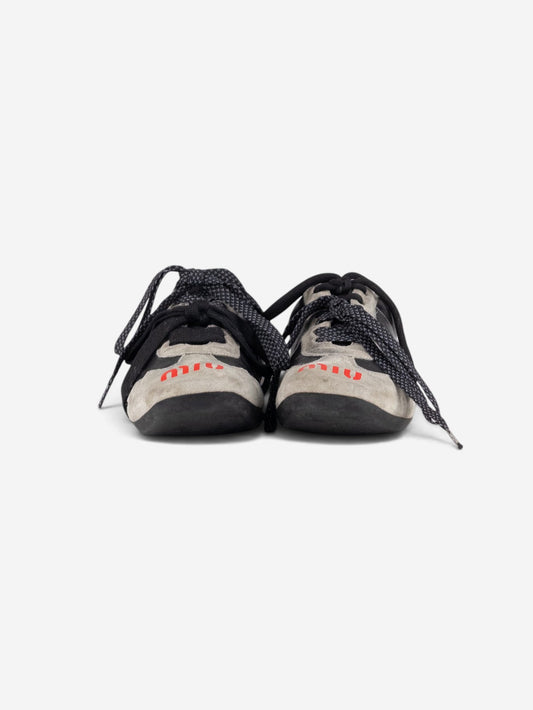 Miu Miu 2000s Sports Logo Low-Top Sneakers – view 2