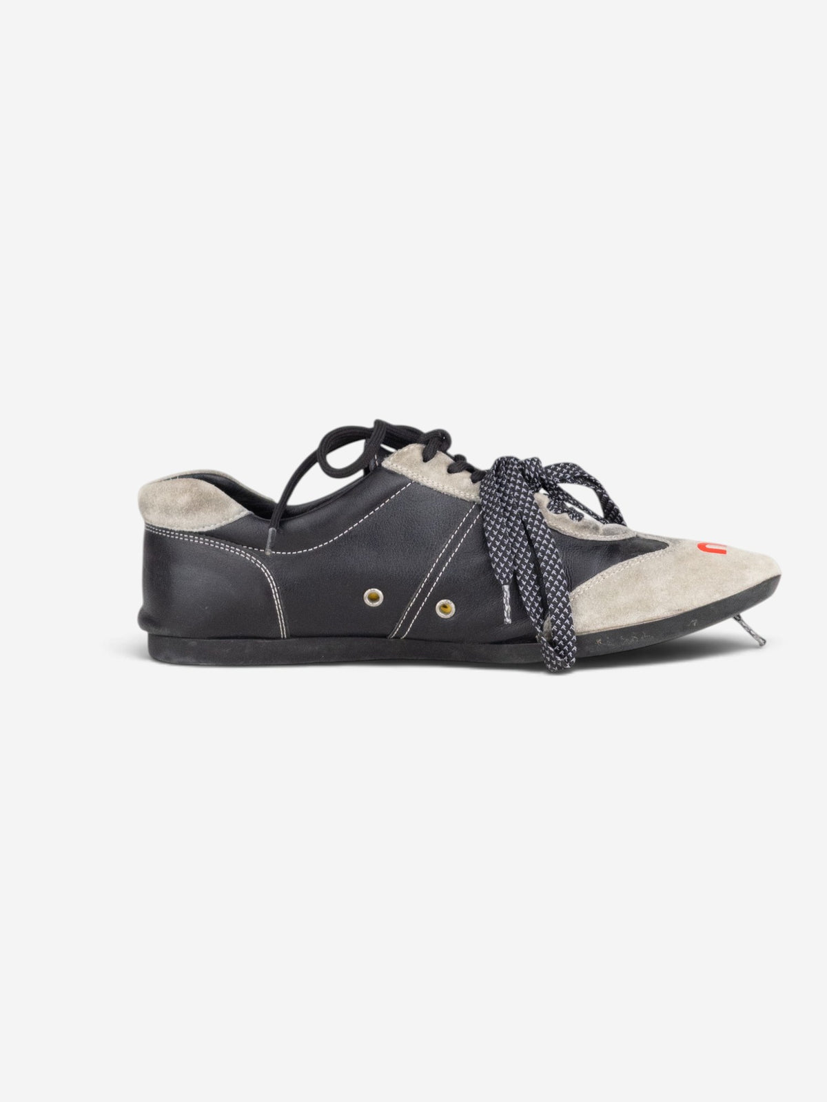 Miu Miu 2000s Sports Logo Low-Top Sneakers – view 6