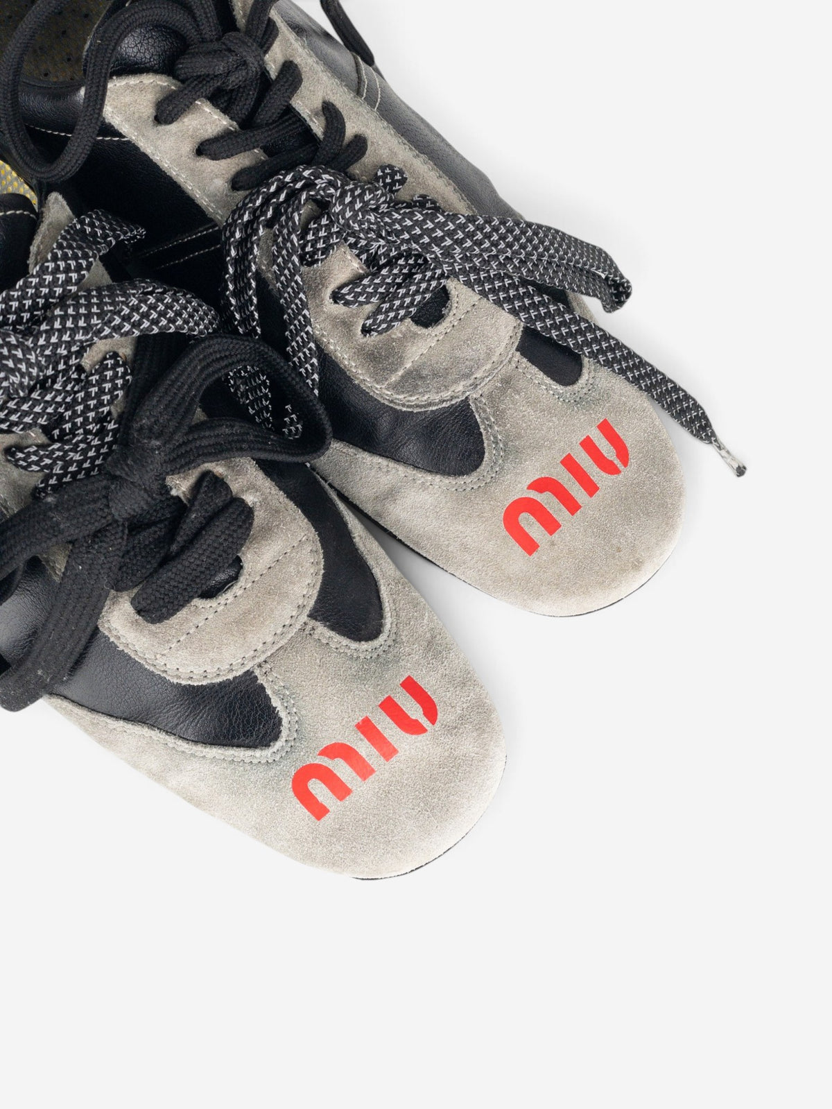 Miu Miu 2000s Sports Logo Low-Top Sneakers – view 7