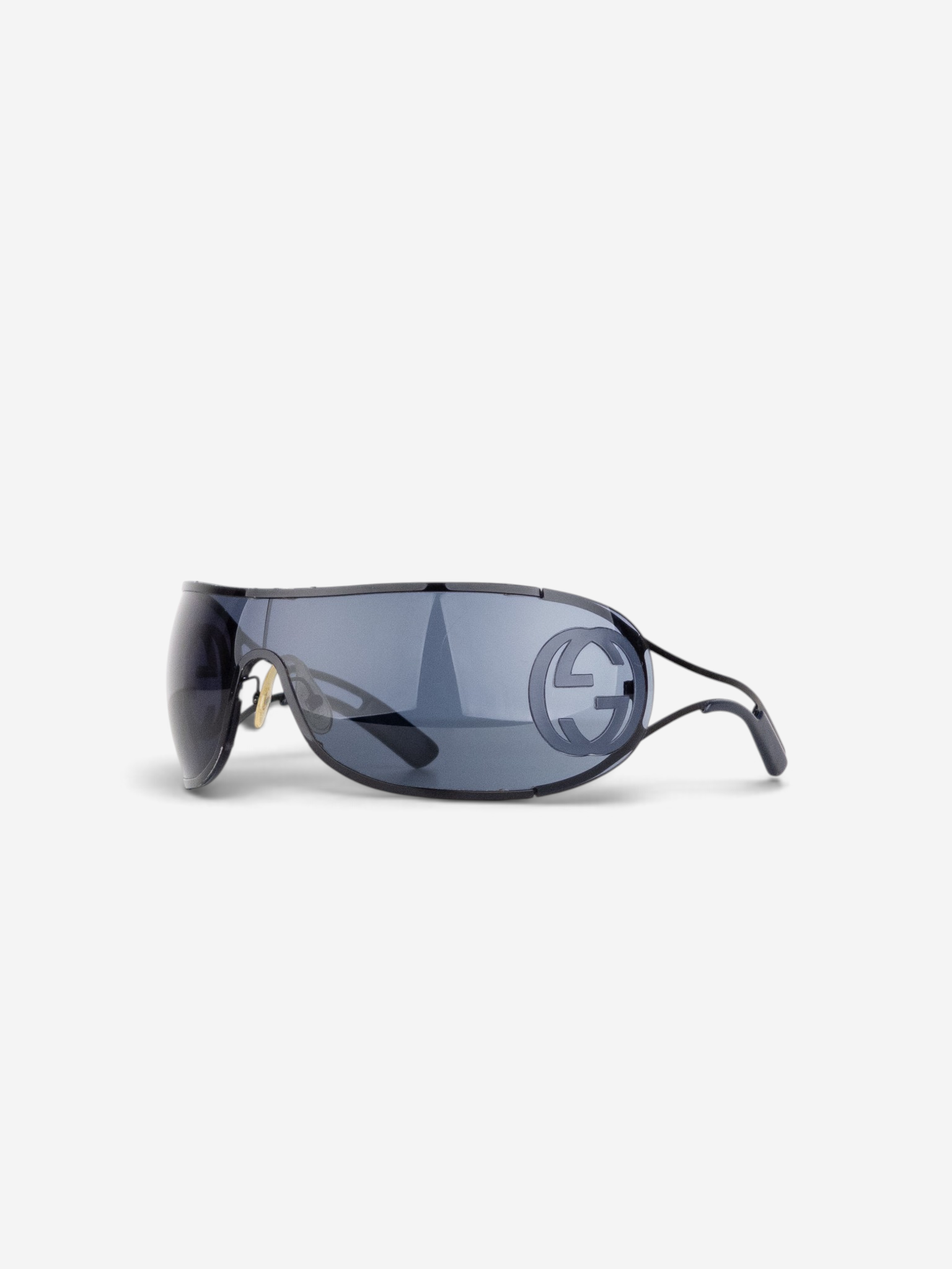 Gucci by Tom Ford 2000s 'GG 2799S' Wrap Mask Shield Sunglasses – front view