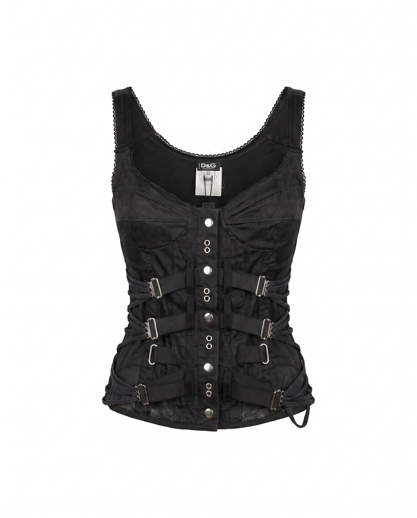 Dolce & Gabbana SS03 Bondage Corset Bustier