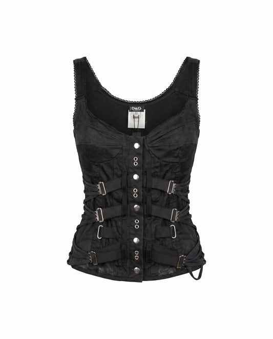 Dolce & Gabbana SS03 Bondage Corset Bustier
