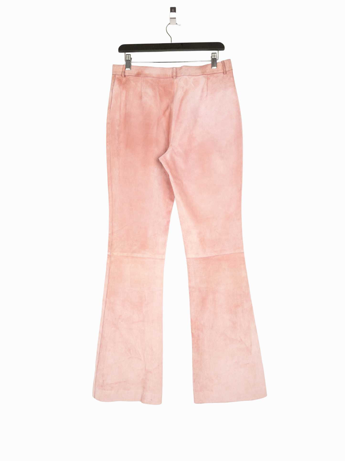 Gucci by Tom Ford 1990s Suede Leather Flared Bootcut Pants