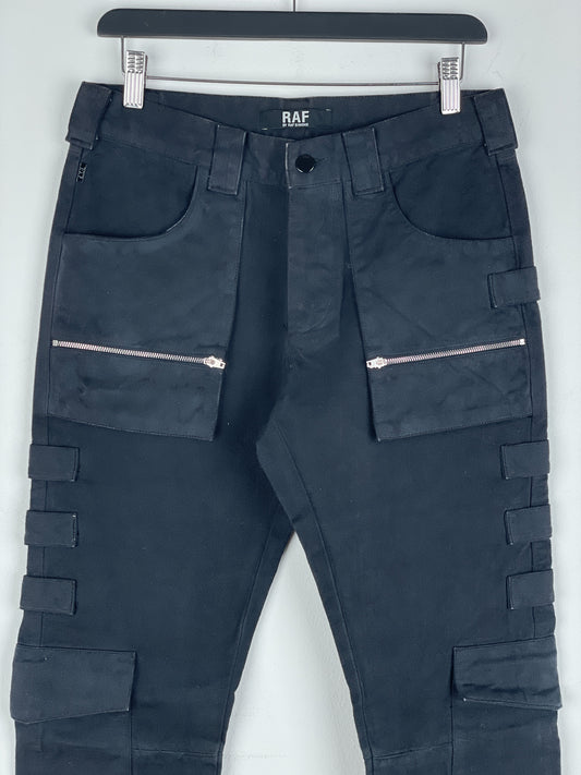 RAF by Raf Simons AW98 'Radioactivity' Multi-Pocket Cargo Pants – photo 3