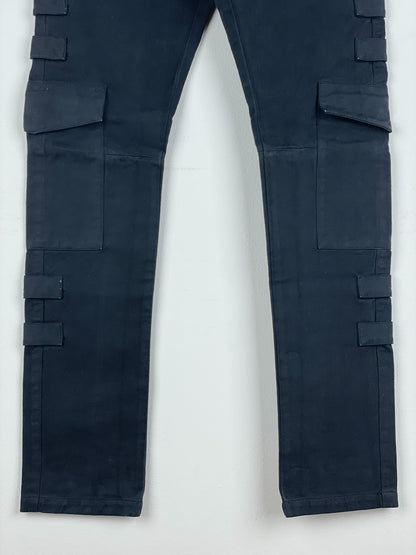 RAF by Raf Simons AW98 'Radioactivity' Multi-Pocket Cargo Pants