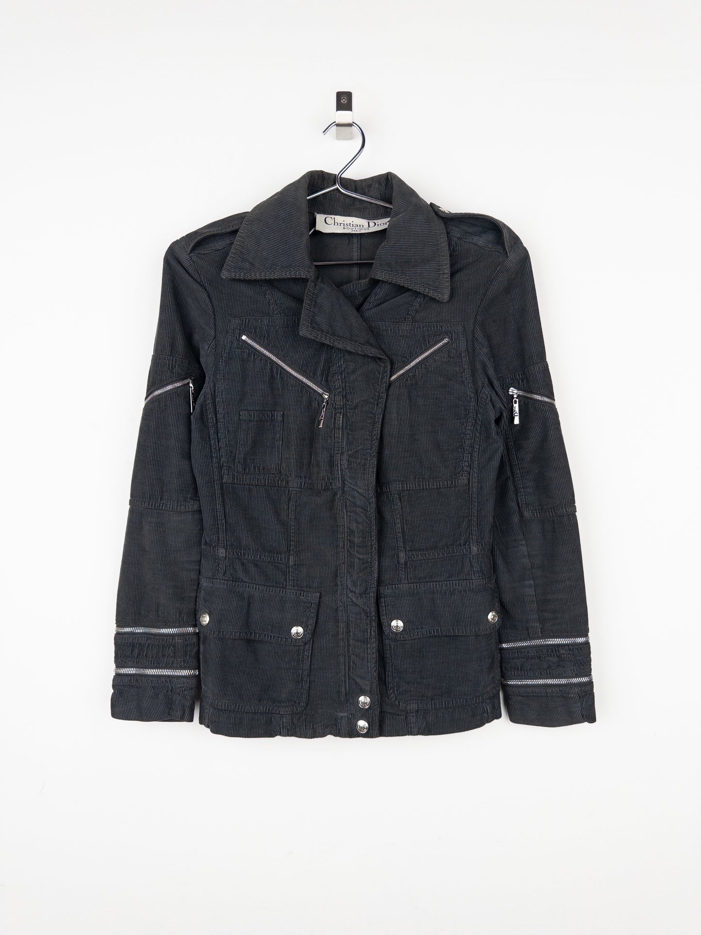 Dior by Galliano AW04 Hardcore Star Zipper M-65 Field Jacket