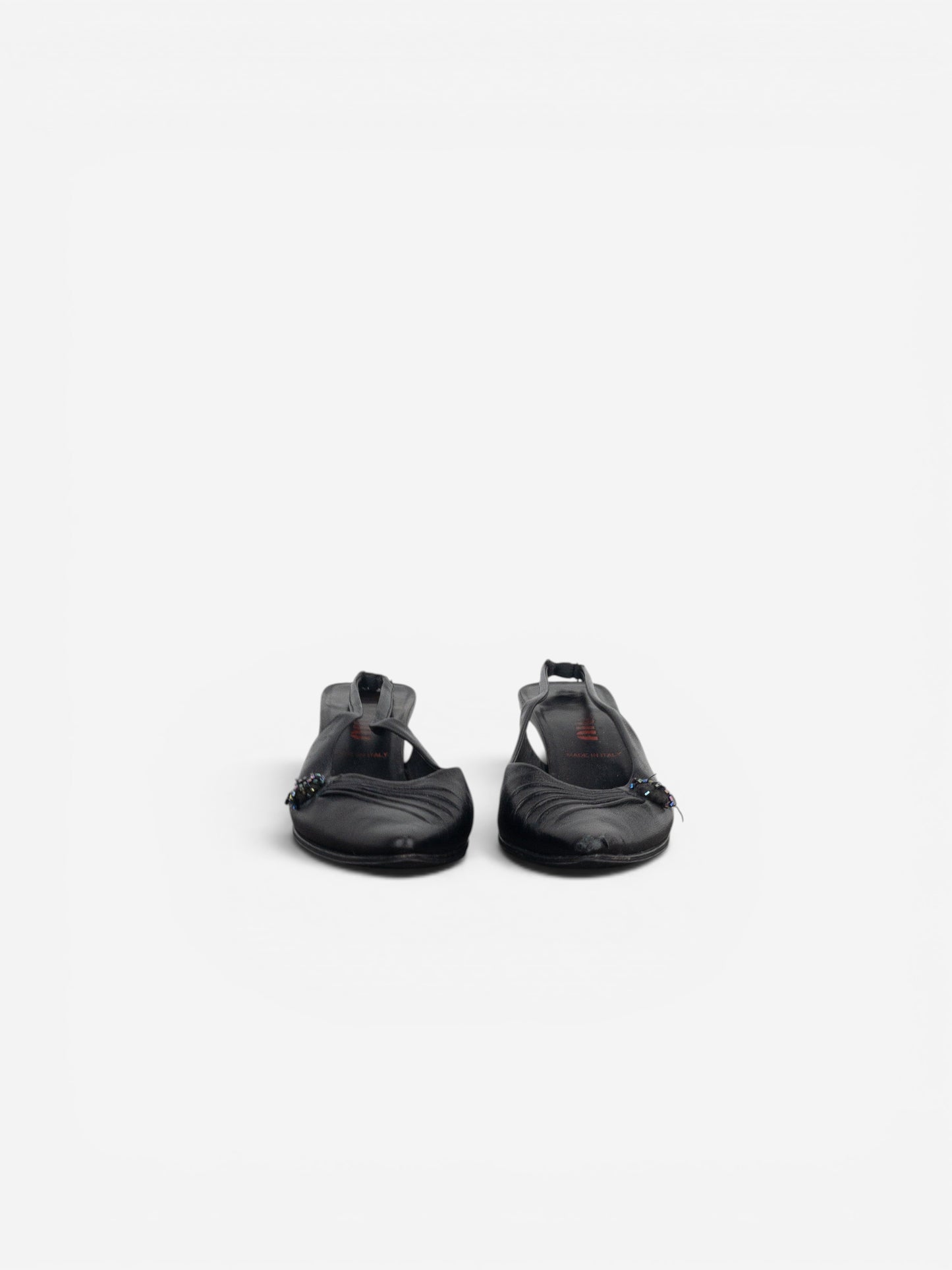 Miu Miu SS00 Pointed Toe Slingback Kitten Heels – photo 3