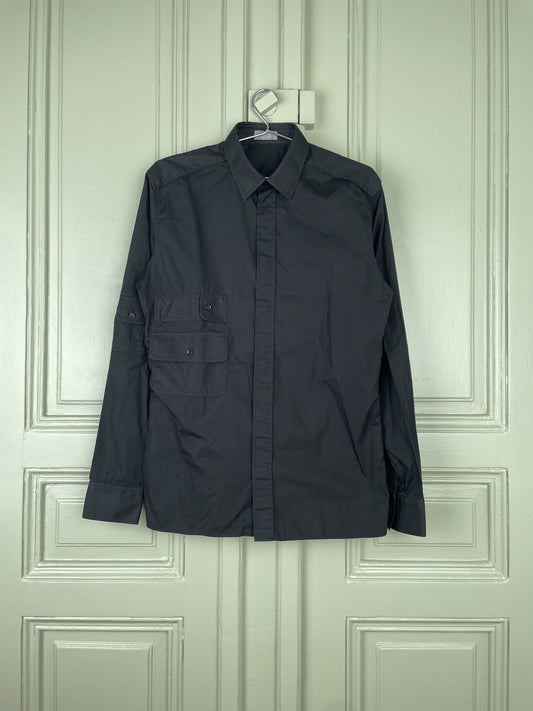 Dior Homme SS07 'WE LOOK GOOD TOGETHER' Multi-Pocket Safari Button-Up Shirt