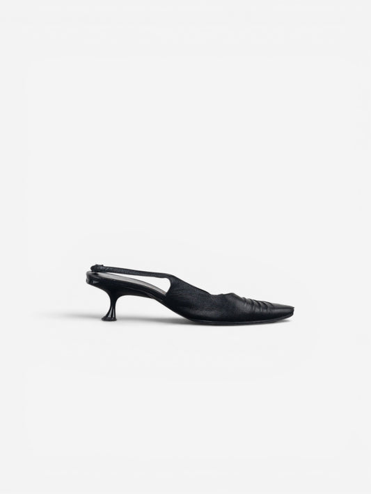 Miu Miu SS00 Pointed Toe Slingback Kitten Heels – photo 6