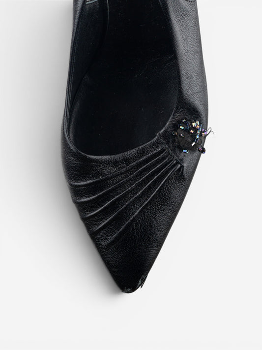 Miu Miu SS00 Pointed Toe Slingback Kitten Heels – photo 7