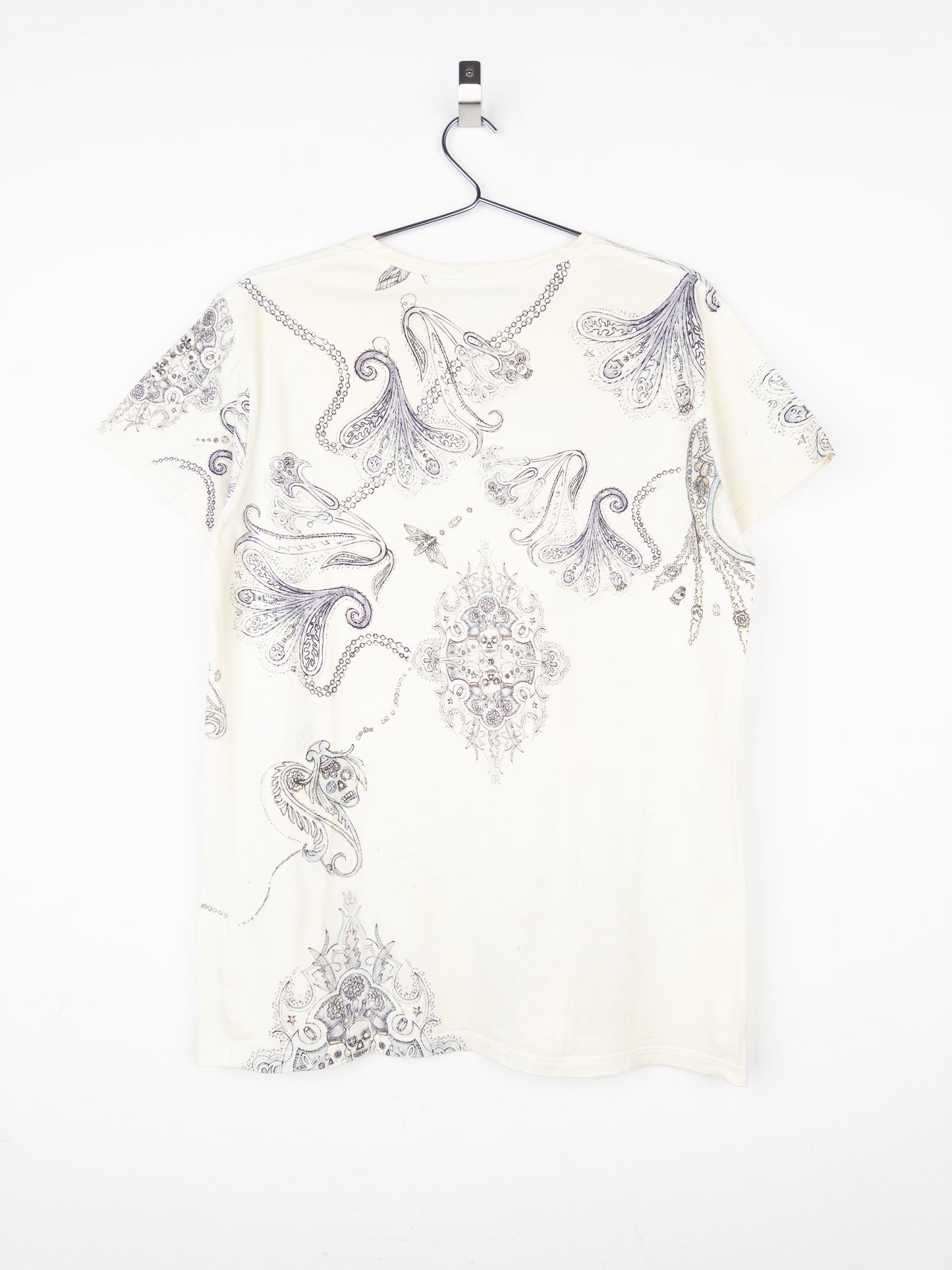 Balmain by Decarnin SS09 Distressed Paisley T-Shirt