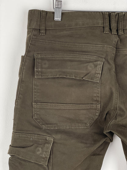 Balmain SS11 Decarnin Biker Cargo Pants
